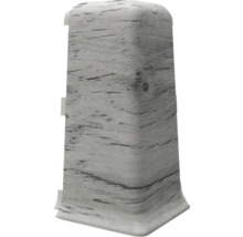 Protecție unghiulară din plastic cu decor de lemn