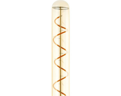 Bec tubular decorativ cu filament spiralat