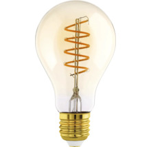 Bec decorativ cu filament spiralat și soclu cu șurub