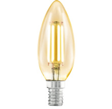 Bec tip lumânare cu filament LED și soclu E14