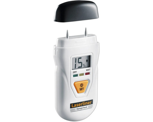 Aparat pentru măsurat umiditatea materialelor Laserliner DampCheck Laserliner DampCheck higrometru cu capac de protecție