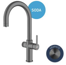 Baterie de bucătărie grafit cu funcție Soda