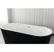 Cadă de baie freestanding cu suprafață striată