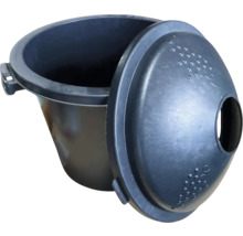 Găleată din plastic cu capac
