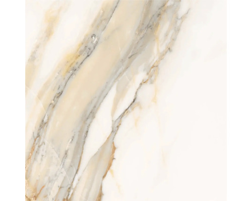 Placă de marmură cu suprafață lustruită și marmorare