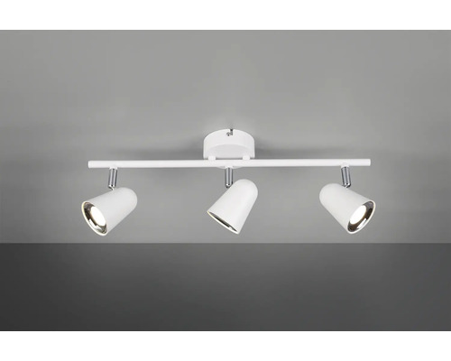Plafonieră cu LED integrat Toulouse 3x3,5W 1200 lumeni, alb