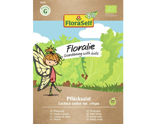 Pachet de semințe de salată de tăiat FloraSelf Floralie