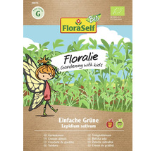 Pachet de semințe de creson FloraSelf Floralie pentru grădinărit cu copii