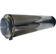 Coș de fum din oțel inoxidabil cu izolație