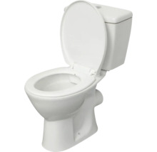Toaletă ceramică cu capacul deschis