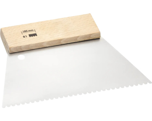 Șpaclu zimțat din oțel A2 180 mm | HORNBACH