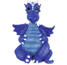 Figurină decorativă dragon albastru