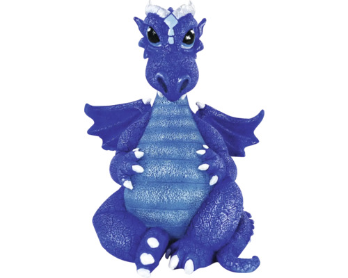 Figurină decorativă dragon albastru