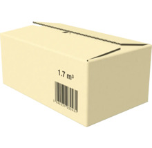 Cutie de carton cu un volum de 1,7 metri cubi
