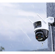 Cameră de supraveghere cu antene pentru securitate exterioară