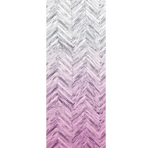 Fototapet vlies 6000A-VD1 Herringbone Panel pink 100x250 cm