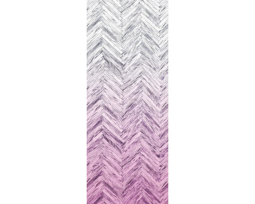 Fototapet vlies 6000A-VD1 Herringbone Panel pink 100x250 cm