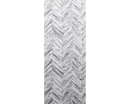 Fototapet vlies 6000D-VD1 Herringbone Panel gri 100x250 cm