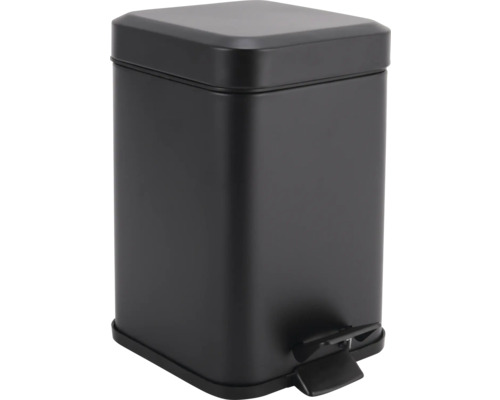 Coș de gunoi dreptunghiular cu pedală și capac