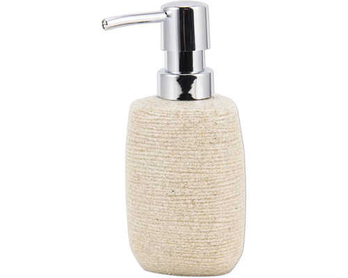 Dozator de săpun din gresie cu cap de dozare cromat