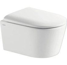 Vas WC suspendat cu spălare profundă și capac WC de la Jungborn