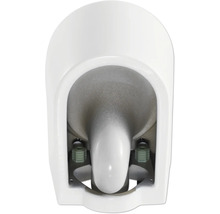 Urinal alb văzut de sus