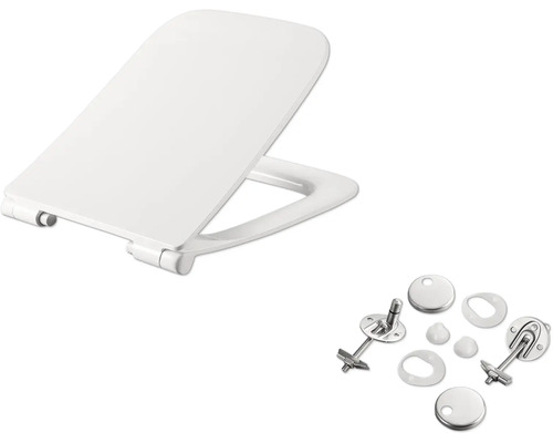 Capac de toaletă cu material de fixare