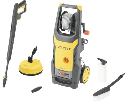 Aparat de spălat cu presiune Stanley SXPW16PE 1600W 230V 125 bar 420l/h lungime cablu 5m Aparat de spălat cu presiune Stanley SXPW16PE 1600W 230V 125 bar 420l/h lungime cablu 5m