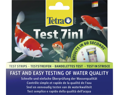 Tetra Pond Test 7în1 pentru testarea rapidă și ușoară a calității apei