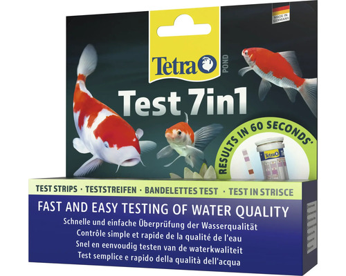 Tetra Pond Test 7în1 pentru testarea rapidă și ușoară a calității apei
