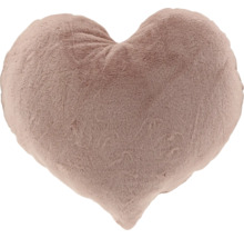 Pernă decorativă în formă de inimă din pluș