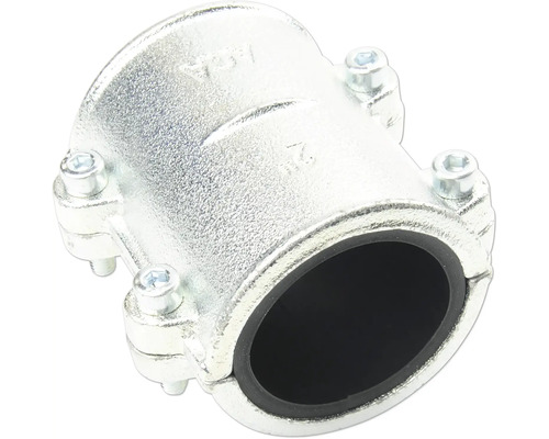 Colier de etanșare din fontă AGAflex 1 1/4” Conector metalic pentru țeavă cu șuruburi