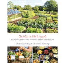 Carte despre grădinărit intitulată ''Grădină fără sapă''