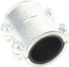 Conector metalic pentru țevi cu șuruburi