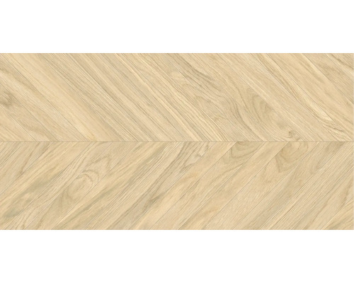 Podea din lemn montată în model herringbone