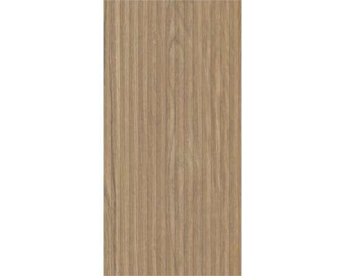 Placă decorativă din lemn cu caneluri verticale