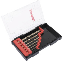 Set de burghie în cutie cu diferite dimensiuni