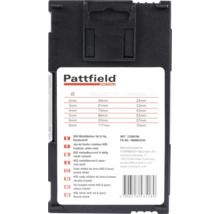 Set burghie metal Pattfield HSS 6 piese arbore rotund