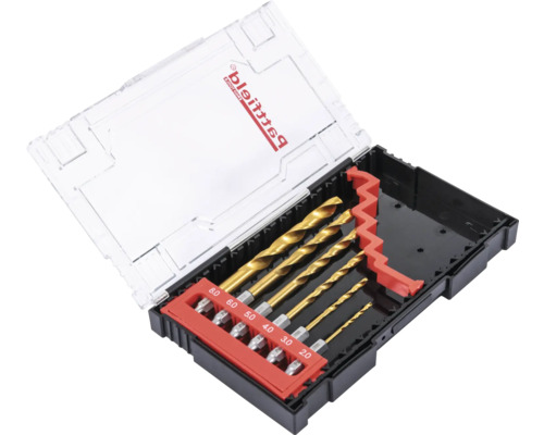 Set burghie pentru metal Pattfield HSS HE 2-8mm, 6 piese
