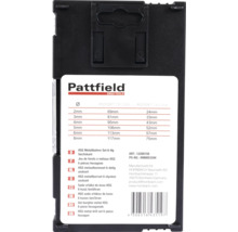 Set burghie metal HSS Pattfield, 6 piese hexagonale