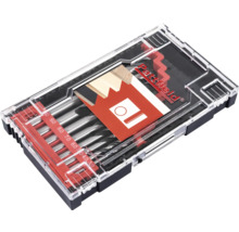 Set de burghie pentru metal în cutie de plastic