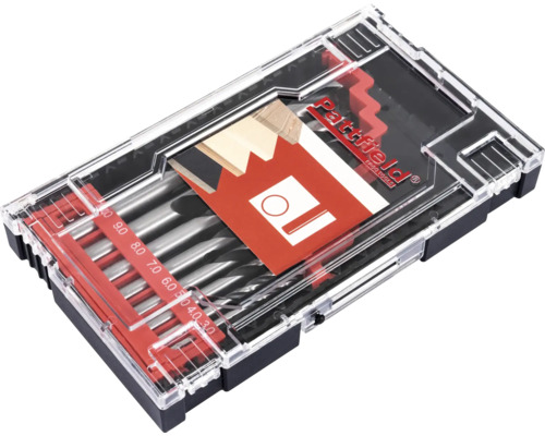 Set de burghie pentru metal în cutie de plastic