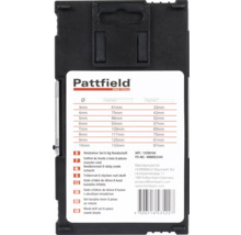 Set burghie lemn Pattfield 8 piese ax rotund