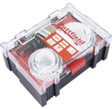 Set de freze cilindrice Pattfield cu dimensiuni diferite în cutie de depozitare