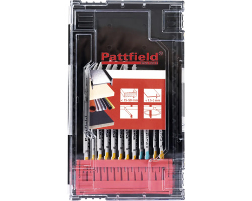 Set pânze de ferăstrău vertical Pattfield în cutie