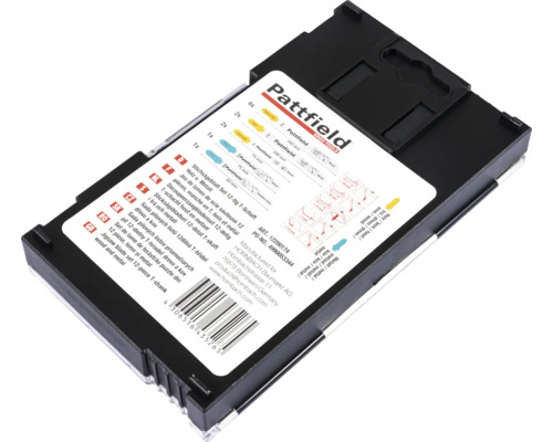 Set de lame de ferăstrău puzzle Pattfield, 12 piese, lemn și metal