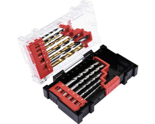 Set burghie Pattfield 2-10mm, 16 piese