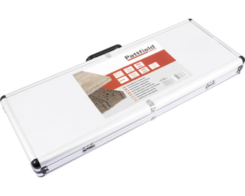 Set burghie Pattfield în cutie de aluminiu