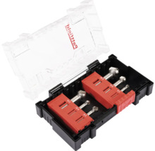 Set de freze de adâncire în cutie de plastic cu diferite dimensiuni