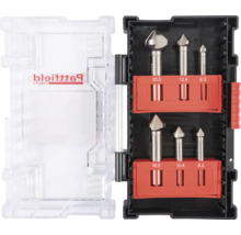 Set burghie filetate Pattfield HSS 6,3-20,5mm, 6 piese